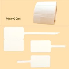 Rol met 500x Prijskaartje Labeltje Verticaal Sticker Label 7x3cm Sieraden