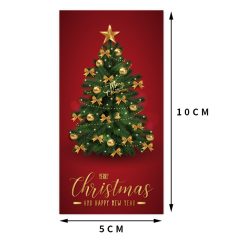 50 Kerst Merry Christmas Sluitstickers Sluitzegel Cadeau Post Pakketten Stickers
