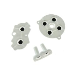 Witte Geleidende Pad Knop Knoppen Rubber Pads geschikt voor GBA Game Boy Advance