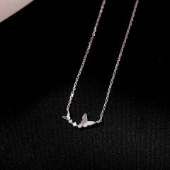 Zilveren Vlinders Ketting 925