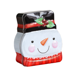 Sneeuwman Blik - Kerst Kerstmis Pot - Kerstartikelen voor Binnen