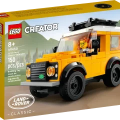LEGO Creator Land Rover Classic Defender bouwset, doos met 150 stukjes voor kinderen vanaf 8 jaar.