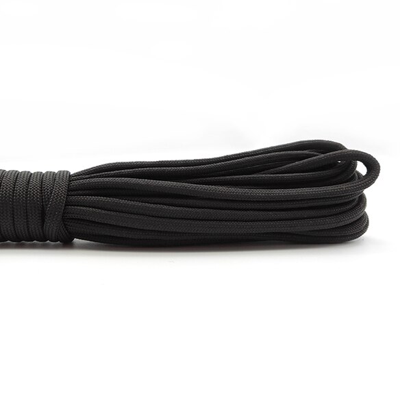 Survival Touw Zwart - Paracord 25 meter - Afbeelding 2
