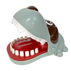 Hond met Kiespijn - Groen - Spel Bijtende Drankspel Krokodil