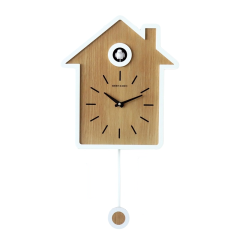 Koekoeksklok Elektrisch Modern Wit - Klok - Wandklok