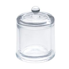 Glazen Stolp met Hoge Glazen Basis 12x9cm