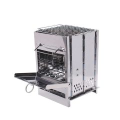 Opvouwbare Houtkachel - Compacte Camping BBQ - Kampeer Barbecue