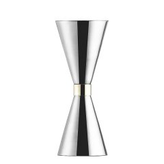 Cocktailmaatje Zilver - 45/60ml - Drankmaatje Jigger - Barmaatje