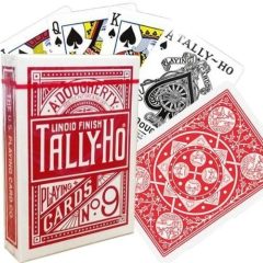 Tally-Ho Fan Rood Speelkaarten Kaartspel Pokerkaarten