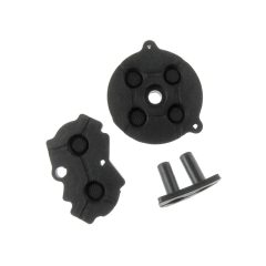 Zwart Geleidende Pad Knop - Knoppen Rubber Pads - geschikt voor GBA - Game Boy Advance