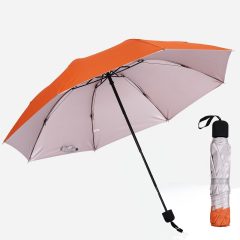 Oranje Andriez.com Opvouwbare Paraplu Compacte Pocket Paraplu