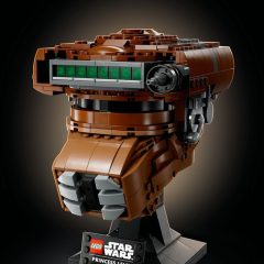 LEGO Star Wars 75351 Princess Leia (Boushh) bouwset, 18+, doos voorzijde met gedetailleerde helmweergave.