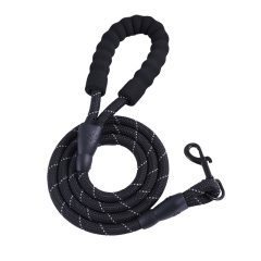 Hondenriem 300cm 3 Meter Extra Sterk Zwart Hond Riem