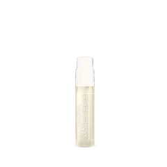 Flacon met parfum Vanilla Haze van FUGAZZI, minimalistische verpakking met witte dop.