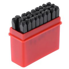 Slagletters 10mm Alfabet Slagstempel 1cm