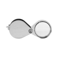 20x Vingerloep Pocket Vergrootglas Opvouwbare Zakloep Juweliersloep