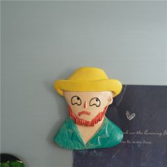 Van Gogh Koelkast Magneet Handgeverfd