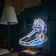 Sneaker Mag LED Neon Wanddecoratie Sneakerhead
