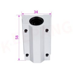 SCS8LUU Lineair Kogellager SC8LUU Linear Slider Schuifgeleider 8mm