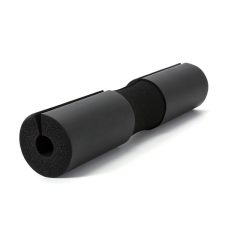 Zwarte schuimisolatie voor pijpen, dempt geluid en verbetert energie-efficiëntie. Ideaal voor woning- en kantoorgebruik.