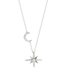 Zilveren Sterrenstelsel Ketting 925