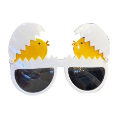 Pasen Bril Kuiken Zonnebril - Feestbril Paasfeest - Verkleedkleren Kip