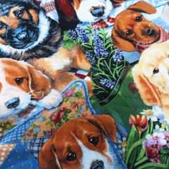 Honden Kinder- Stof Katoen 1 bij 5 Meter