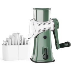 Trommelrasp Groen Retro - Raspmolen Aardappelrasp - Groentesnijder