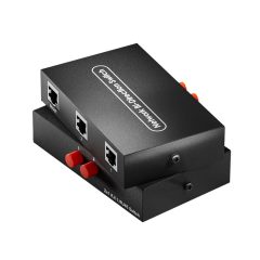 Netwerk bidirectionele RJ11/RJ45 switch voor snelle en stabiele verbindingen, compact en efficiënt ontwerp.