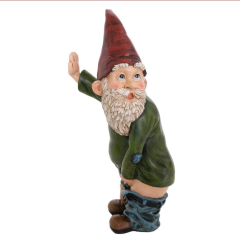 Tuinkabouters voor Buiten Grappig Plassende Kabouters 15cm