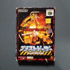 Nintendo 64 Blastdozer Blast Corps Japan NUS-P-NBCJ