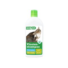 Vlooien shampoo voor katten, milde verzorging voor alle rassen, 300 ml - DISCUS.
