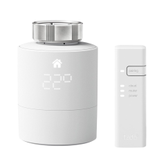 Slimme thermostaat van Tado met afstandsbediening voor optimale temperatuurregeling in huis. Moderne, energiezuinige oplossing.